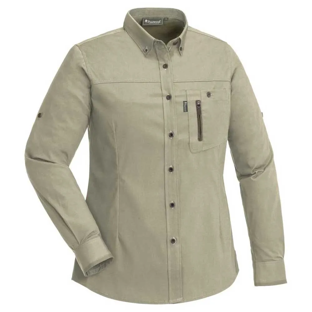 Pinewood Tiveden Insect Safe Long Sleeve Shirt - Image 3