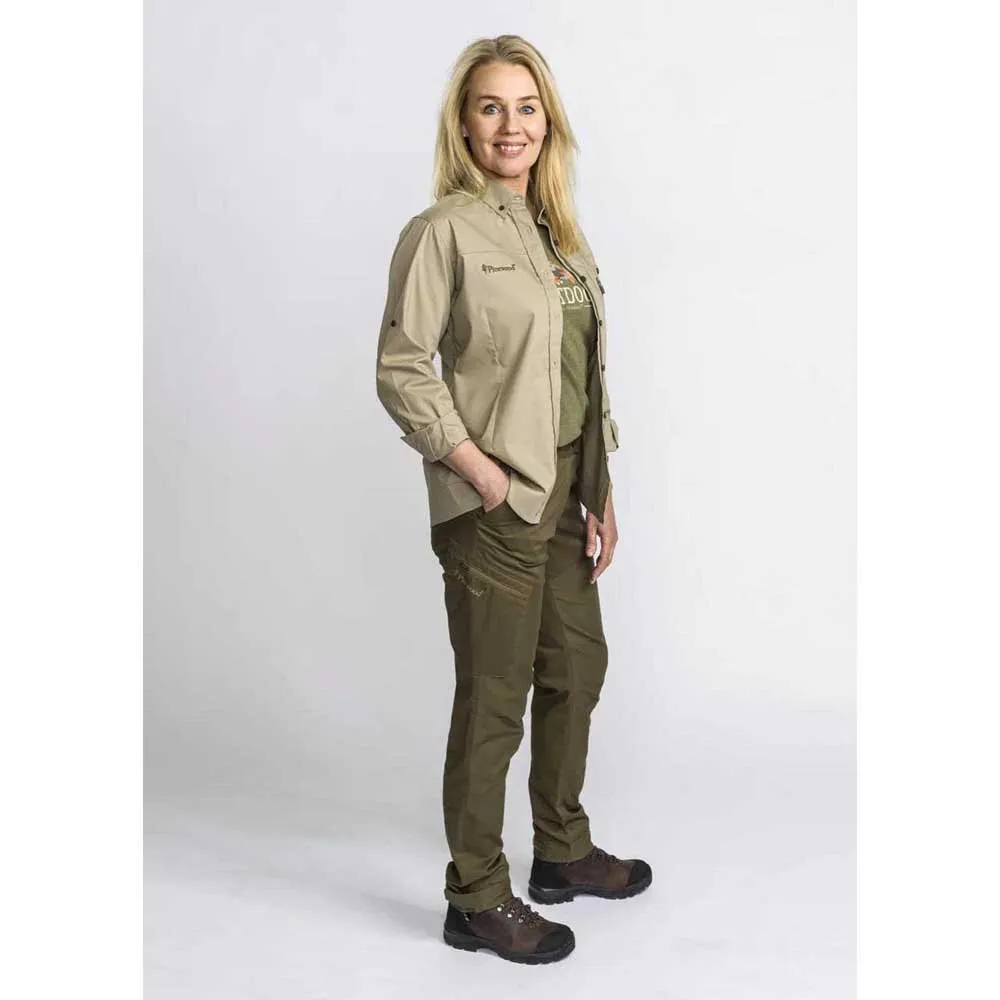 Pinewood Tiveden Insect Safe Long Sleeve Shirt - Image 4